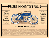 231. 1909 Blue Indian