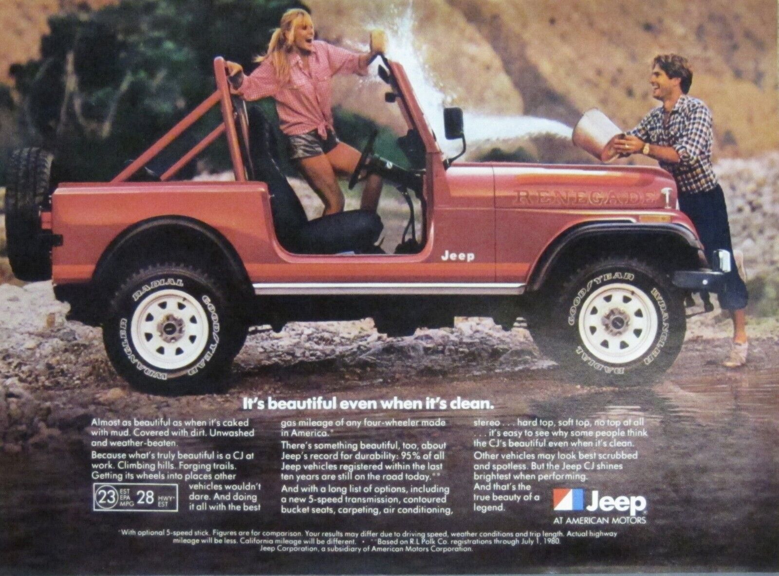 1982 Jeep Renegade Print Ad