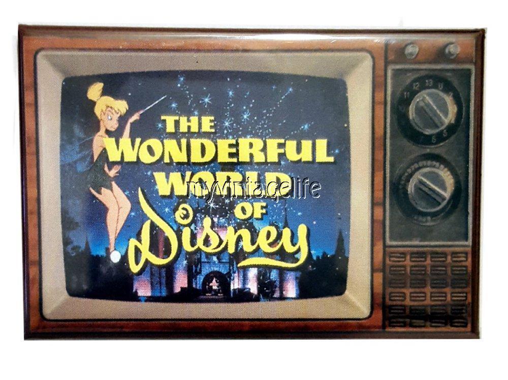 Vintage The Wonderful World of Disney TV Fridge MAGNET 2