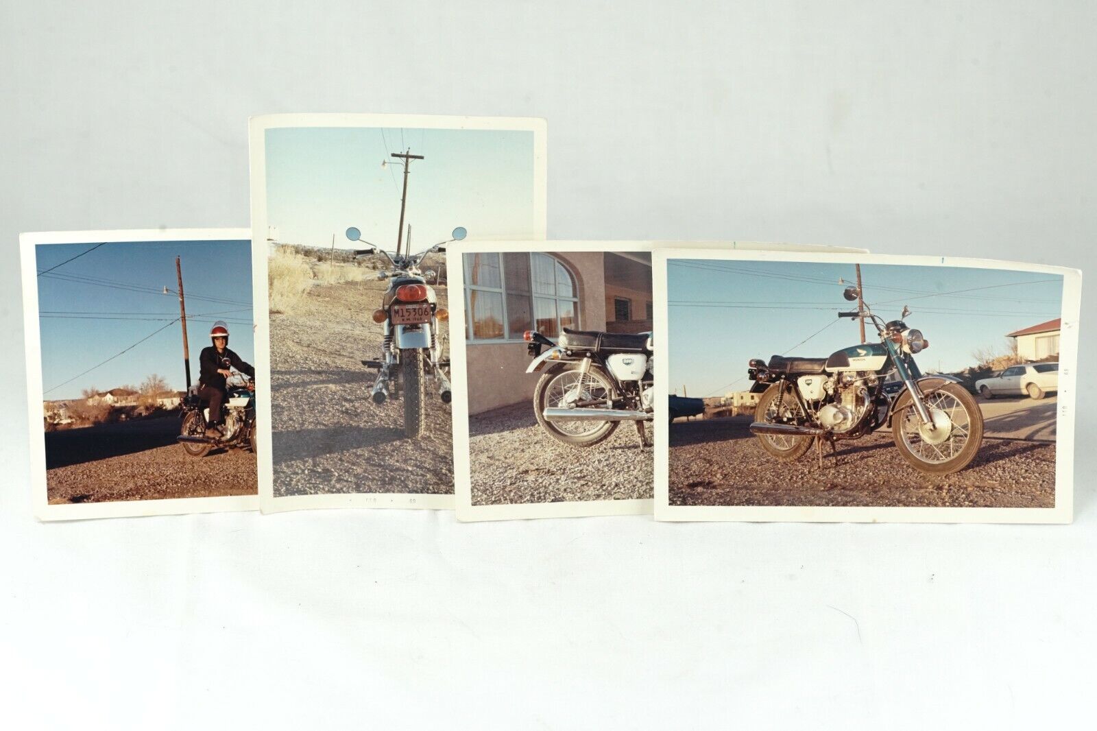 1968 Honda 350 Super Sport Photo Lot, OOAK Snapshots Honda CB-350 SS Motorcycle
