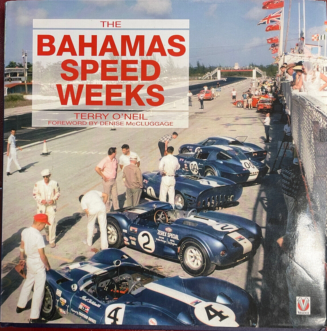 Bahamas Speed Weeks rare beautiful vintage sports car racing book