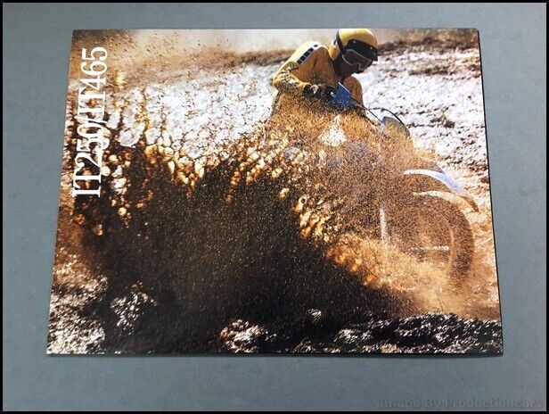 1982 Yamaha IT250 IT465 Motorcycle Dirt Bike Vintage Sales Brochure Catalog