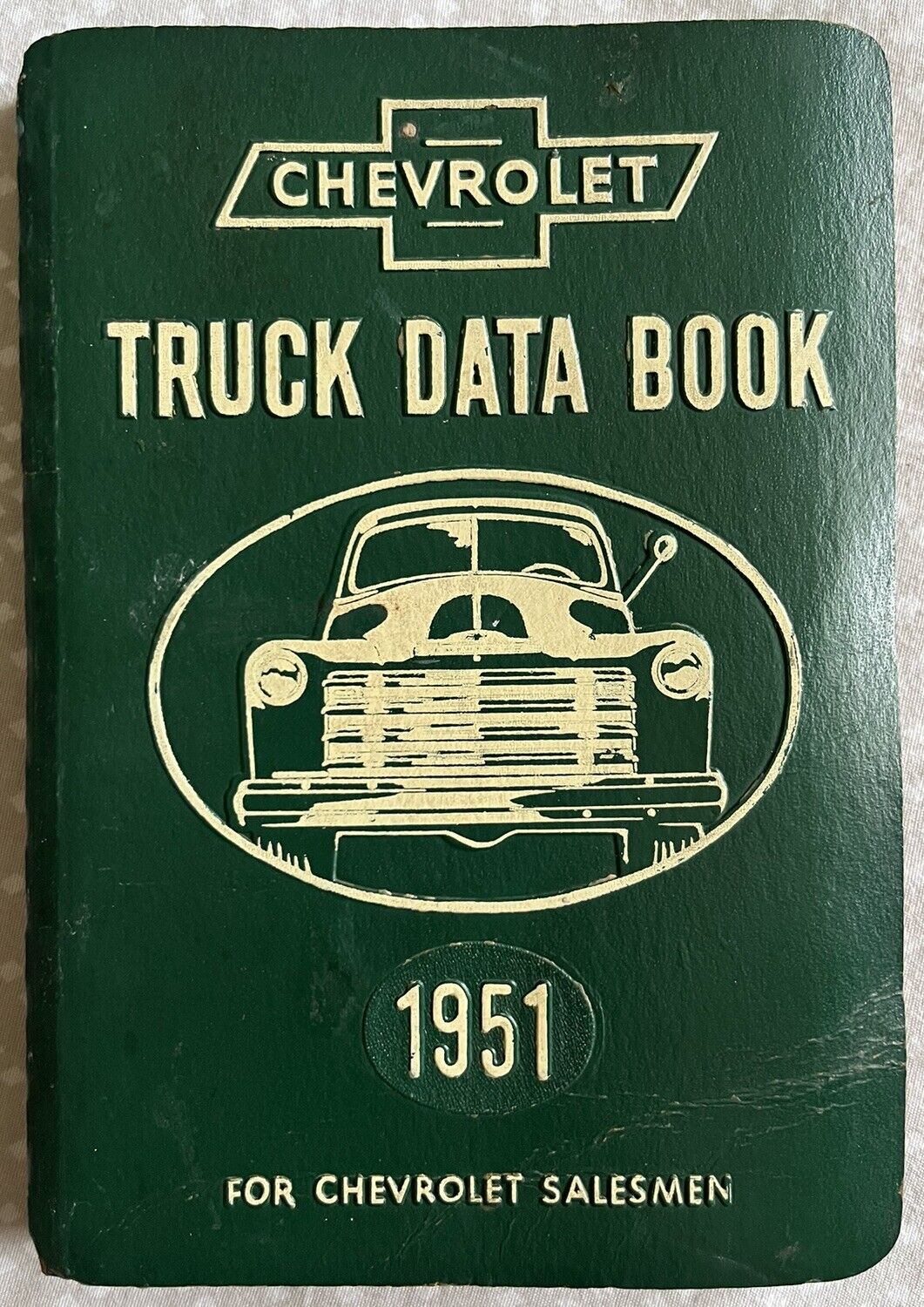 1951 Chevrolet Salesman’s Truck Data Book For Salesmen