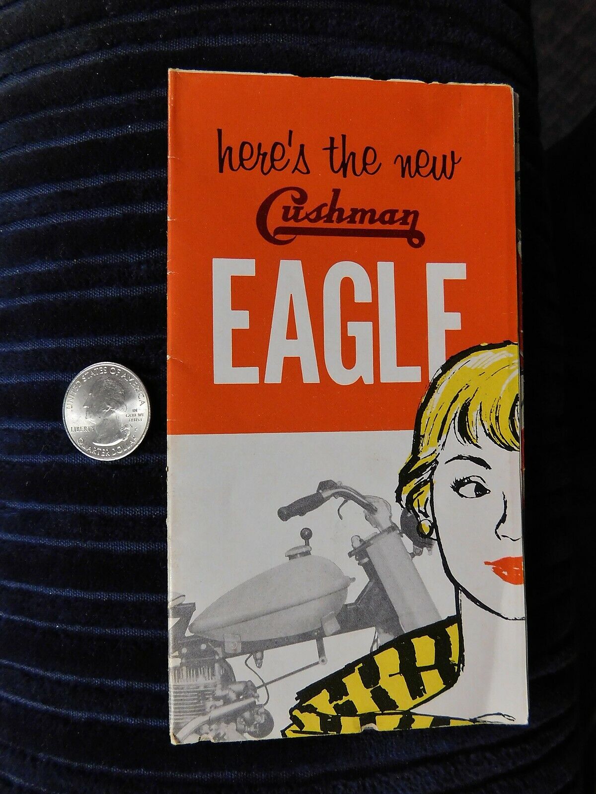 1955 CUSHMAN EAGLE - Brochure - Motor Scooter