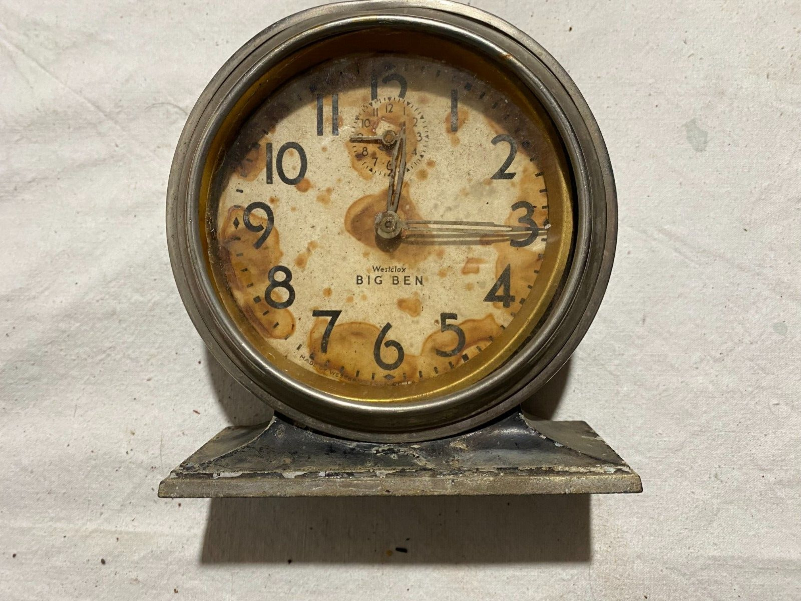 Vintage Westclox Big Ben Loud Alarm Clock - FOR PARTS ONLY
