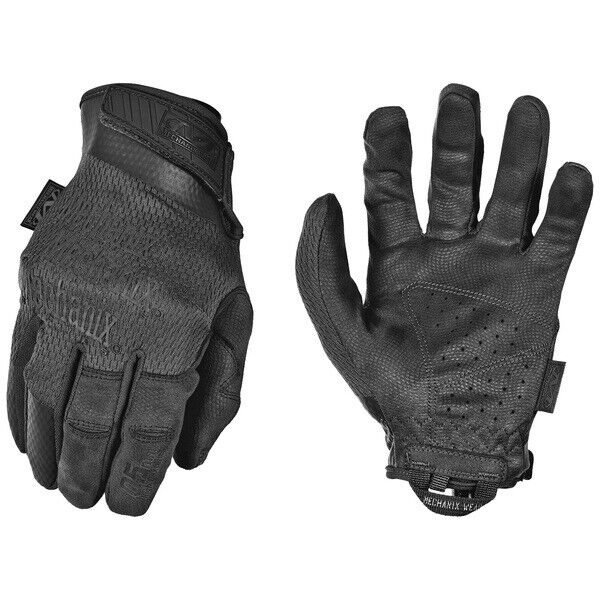 Mechanix Wear Gloves Large Black Specialty 0.5mm Covert MSD-55-010 AX-Suede  