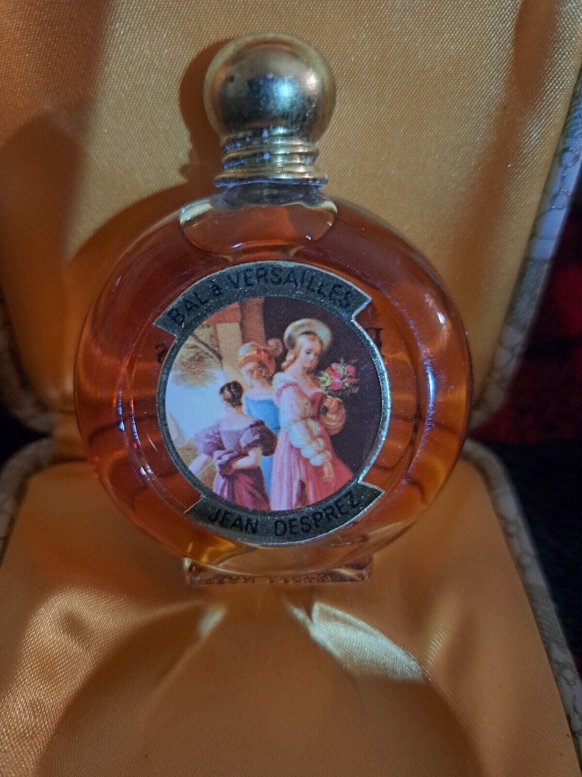 Vintage Bal a Versailles By Jean Desprez 1/2 Fl Oz With Case Pre-Owned Full
