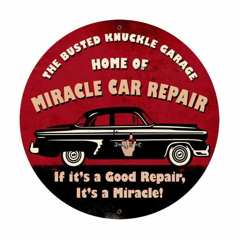 BUSTED KNUCKLE GARAGE MIRACLE CAR 28\