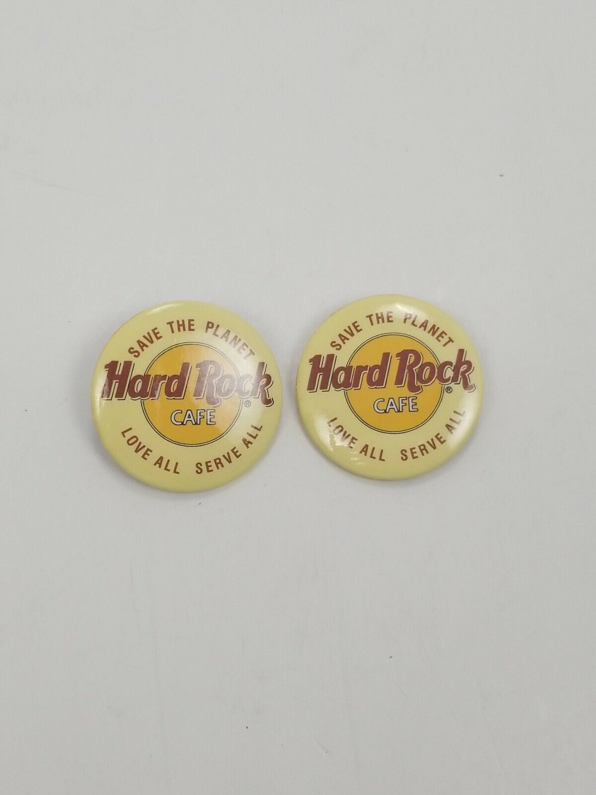 Hard Rock Cafe 80's Save The Planet Love All Serve All 1.5