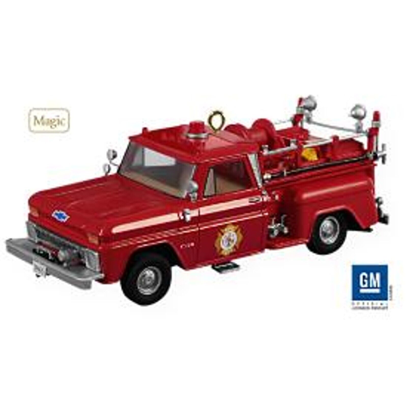 '1965 Chevrolet Fire Engine' 'Fire Brigade' Series NEW Hallmark 2009 Ornament