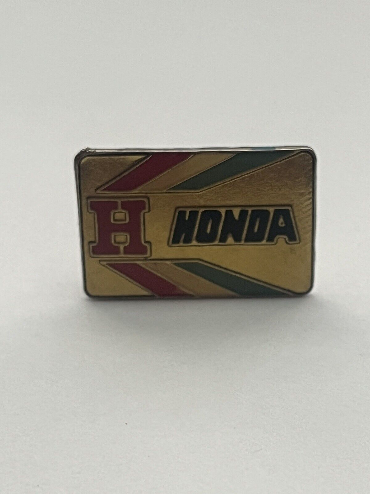 Rare Vintage Honda Brand Pin Enamel Lapel Motorcycle Automotive Car Racing Clean