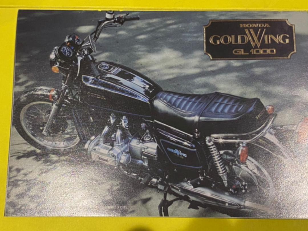 Out Of Print Reprint Catalog Honda 1977 6 Pages Gl1000 K2 from Japan