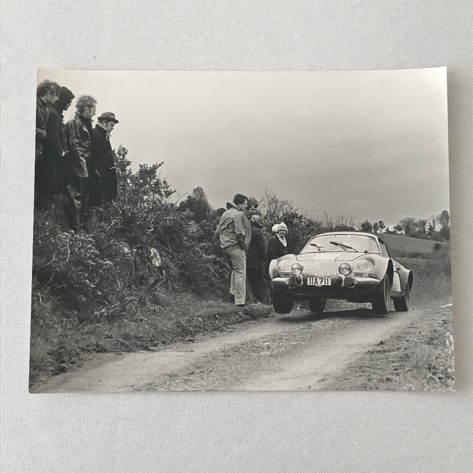 Vintage Renault Alpine Rally Racing Car Photo Photograph Print 