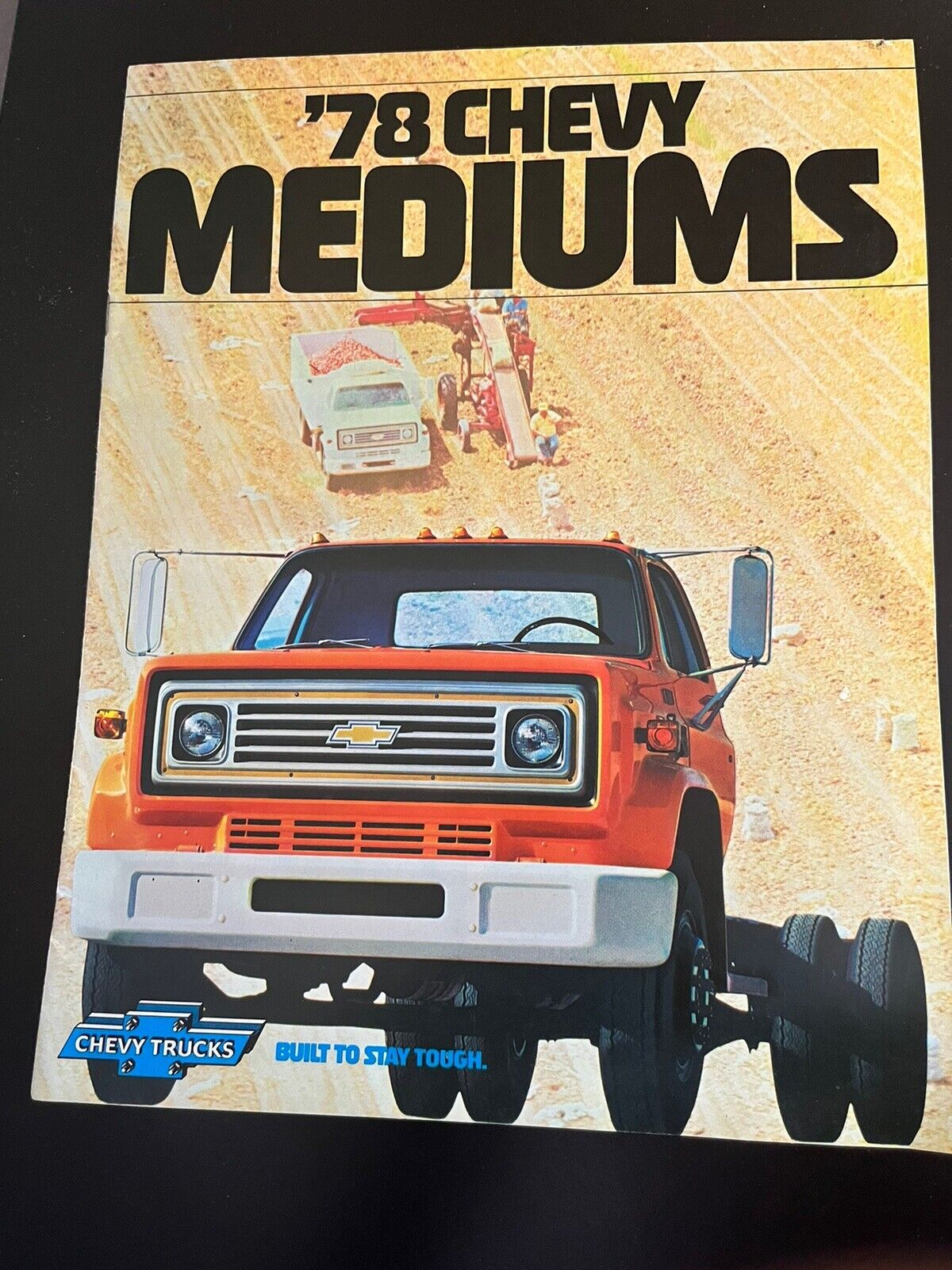 1978 Chevrolet Medium Truck Brochure Dump Stake Tanker Cargo Excellent Original