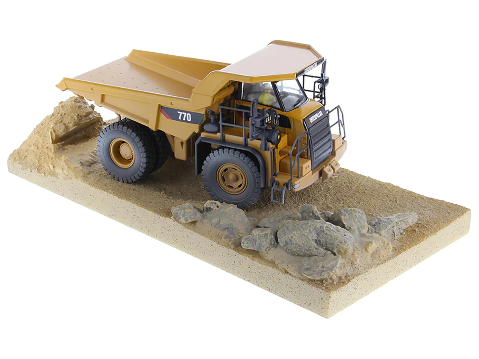 CAT 770 Off-Highway Truck Weathered with Operator Series 1/50 Diecast Model