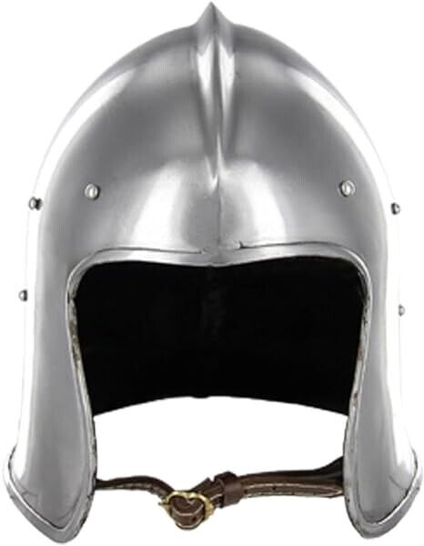 Medieval Helmets Set for Renaissance Faire - Slash Guard Forged Steel,