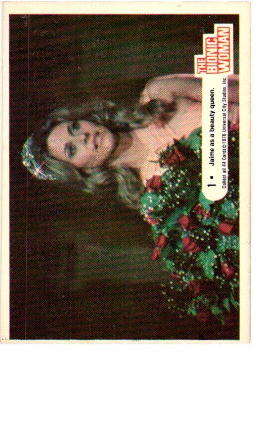 1976 Donruss Bionic Woman Cards. Complete Your Set 1-44.