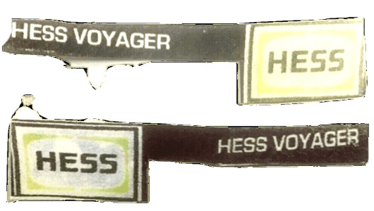 Starboard and Port side decals for the 1966 Hess Voyager 