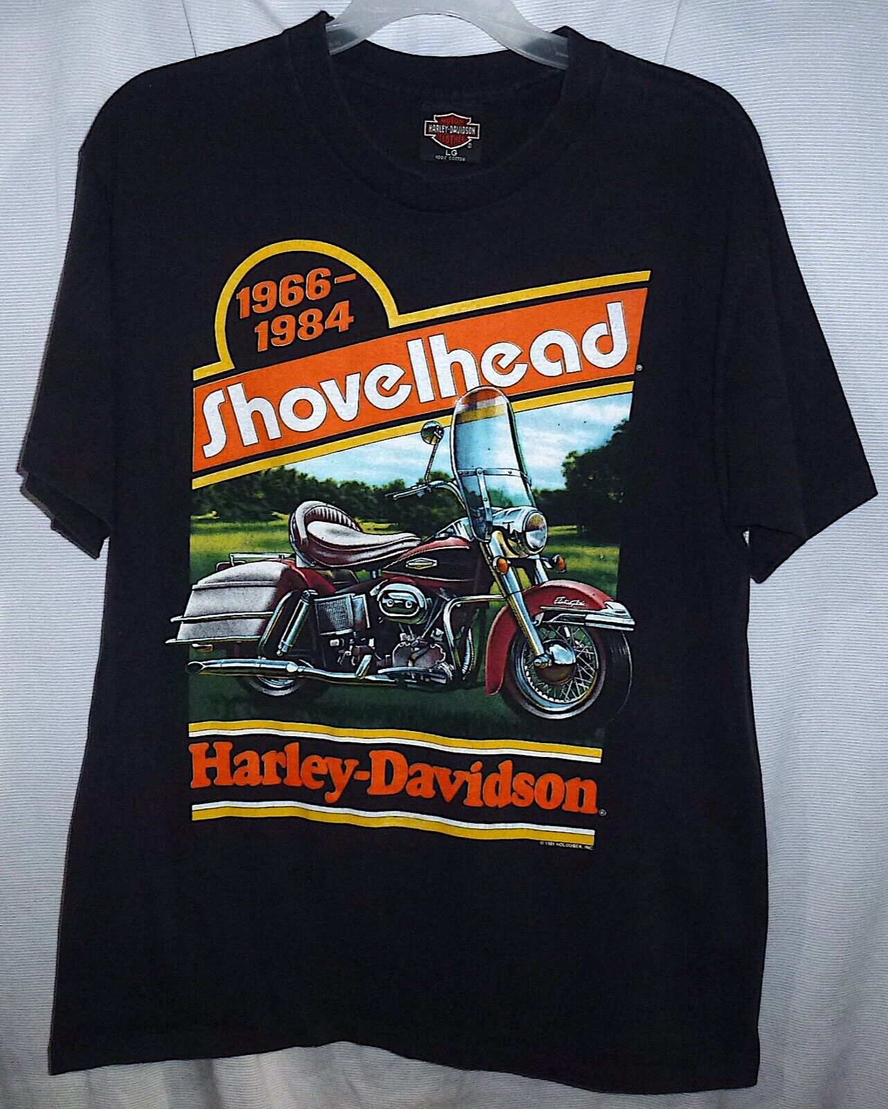 1966 - 1984 Shovelhead Harley Davidson   Vintage  Tshirt   Large