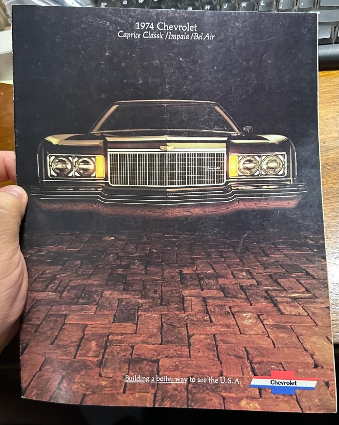 1974 Chevrolet Caprice Classic Impala Bel Air Dealer Sales Brochure Handout