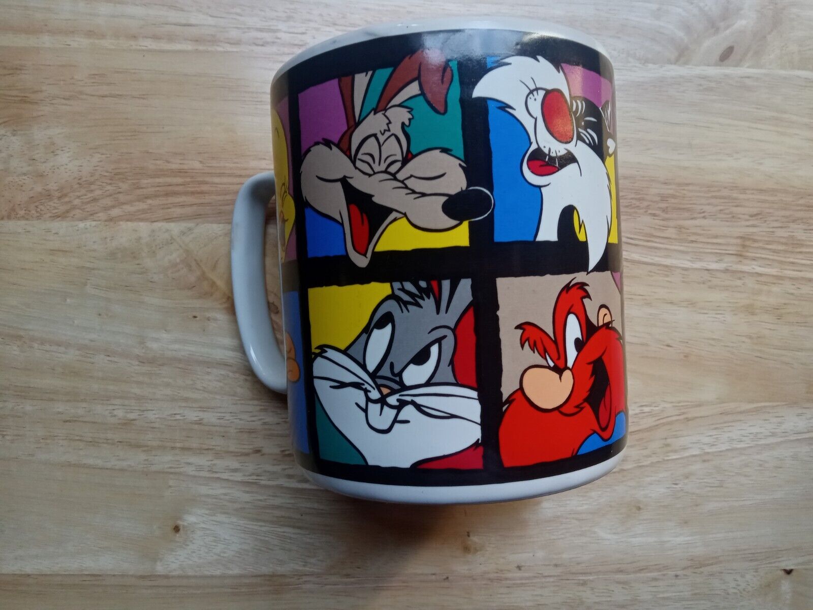 Looney Tunes Sakura Oversized Mug 1994 Warner Bros. 36oz  VTG