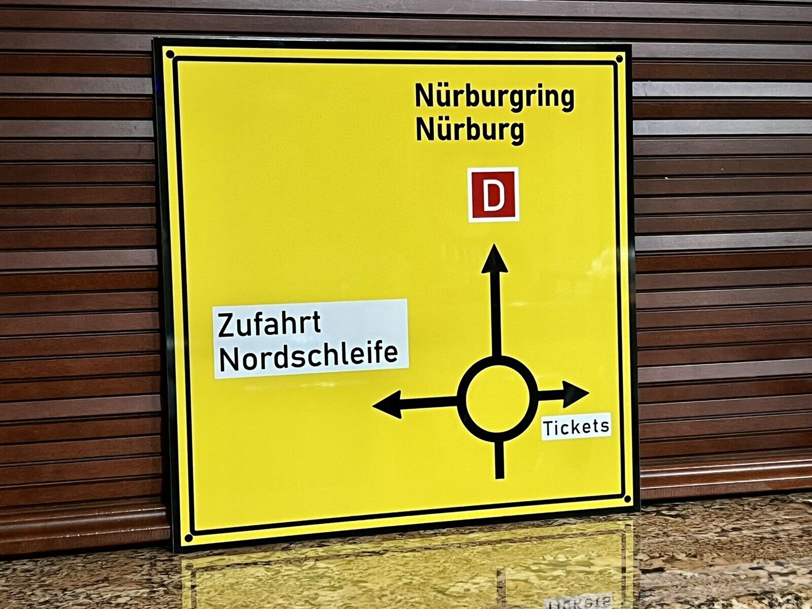 Nurburgring Race Track Racing  Mercedes Bmw Ferrari Lamborghini Road sign