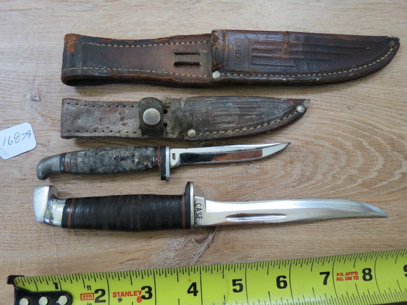 Vintage Case hunting knives (lot#16879)