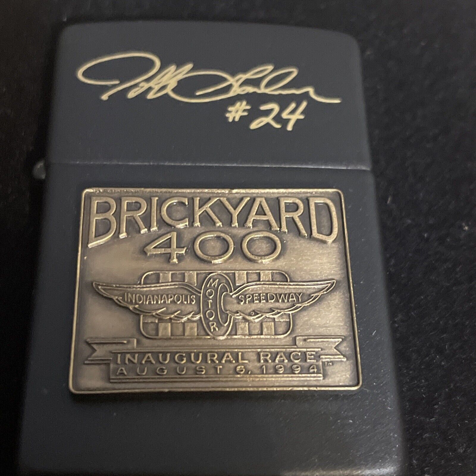 1994 Jeff Gordon #24 Signature Series Brickyard 400 Limited Edition UNUSED Zippo
