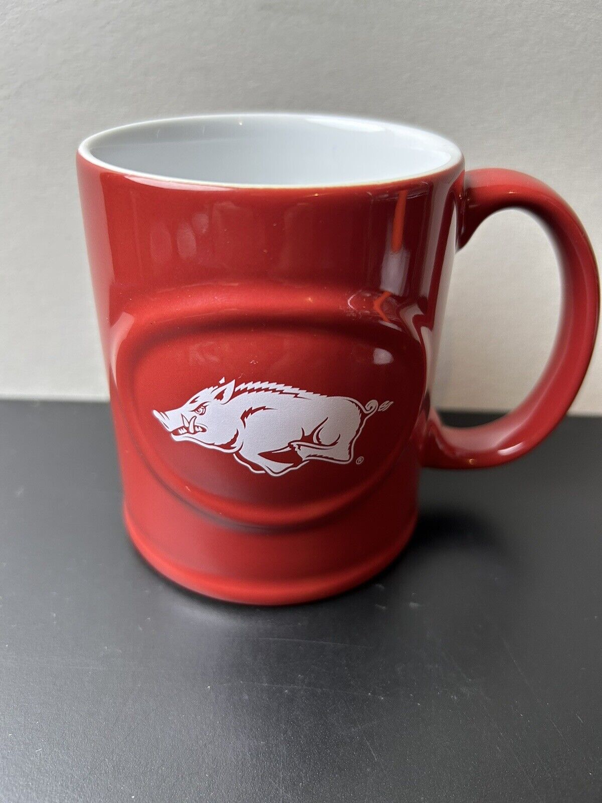 Arkansas Razorbacks Football Coffee Cup Mug - Official NCAA Team Logo