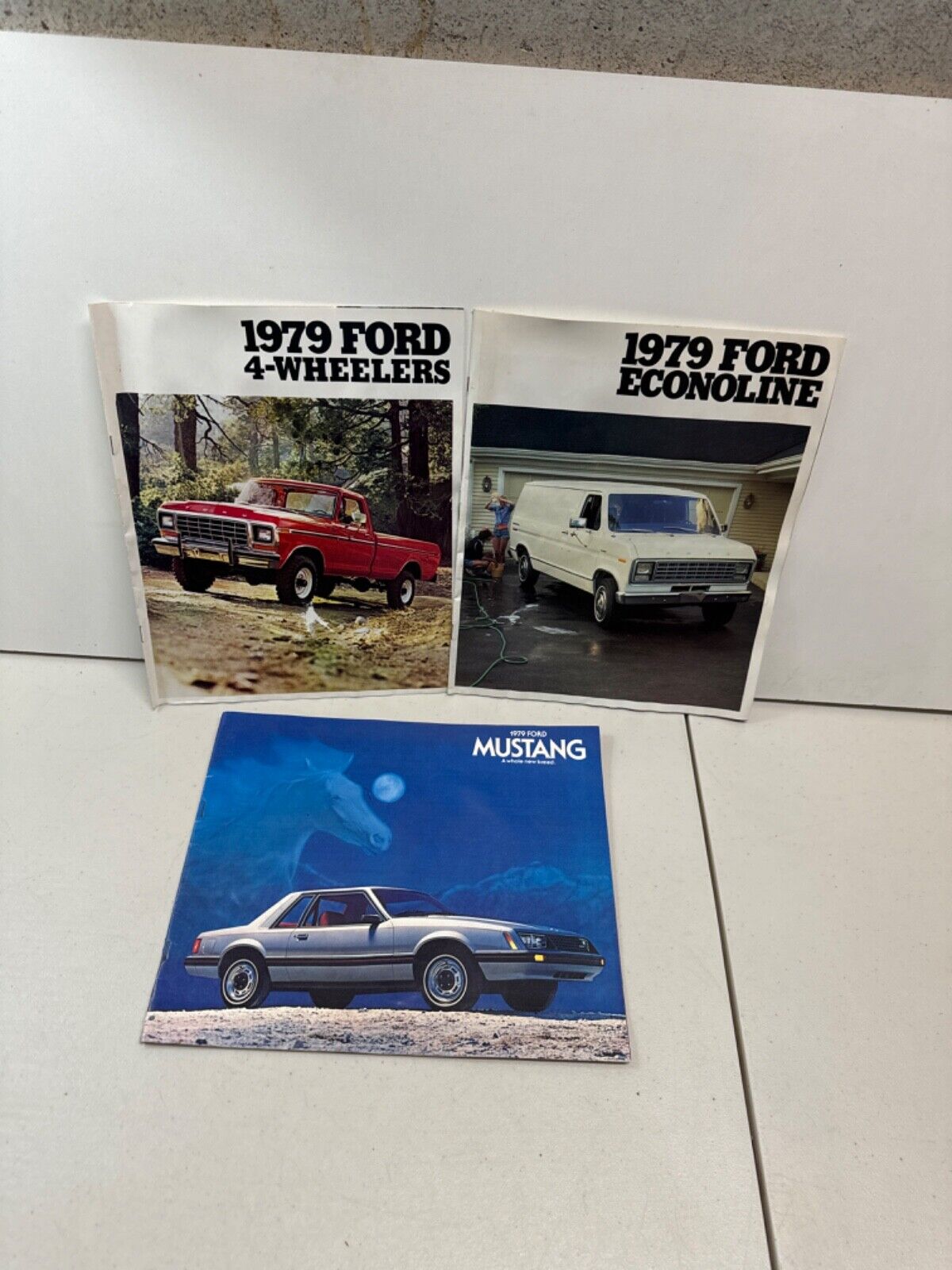 1979 Ford Dealer Brochures-Econoline, 4-Wheelers and Mustang
