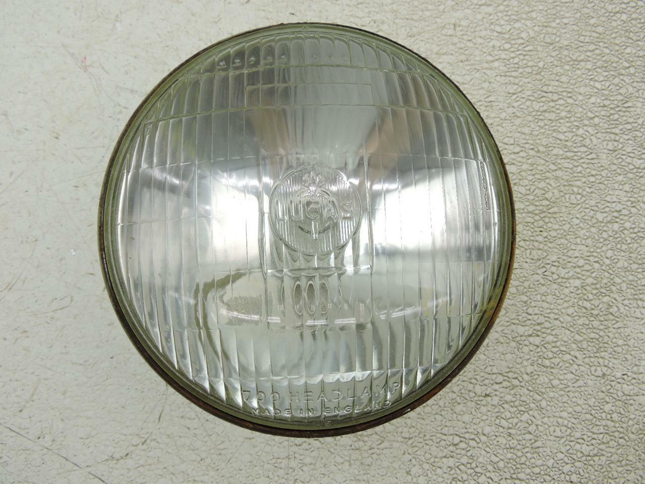 Lucas 7” Headlight Lens Triumph Norton BSA Matchless AJS 622