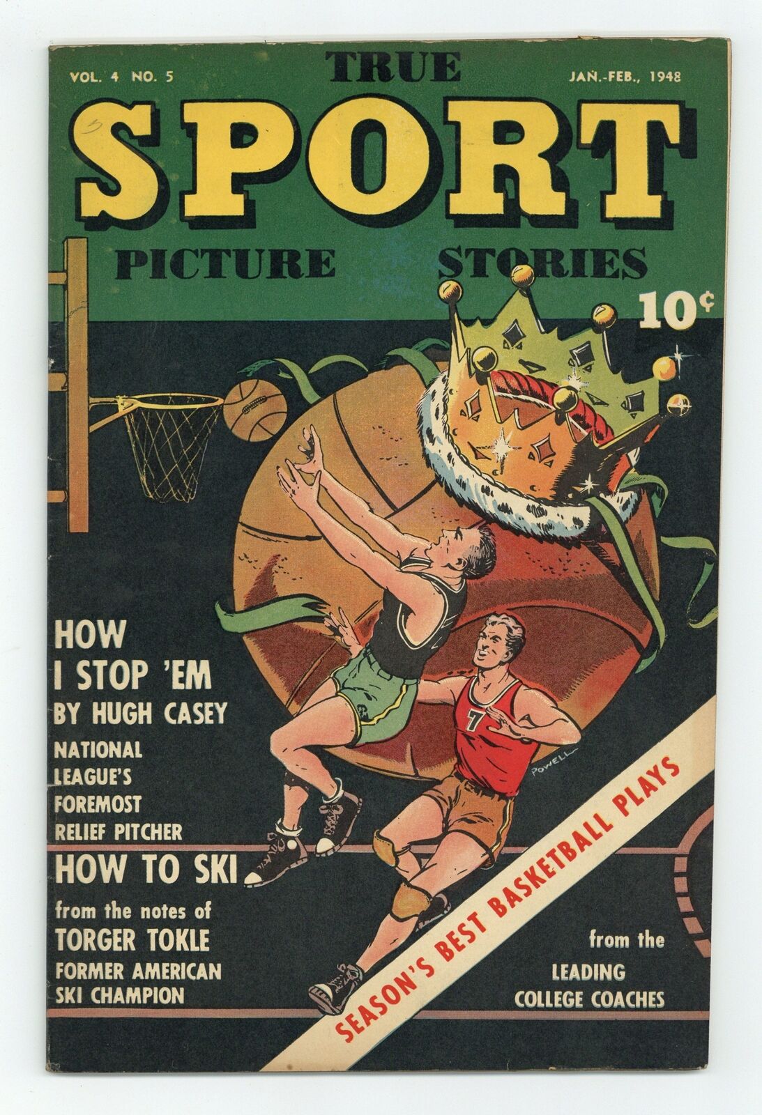 True Sport Picture Stories Vol. 4 #5 VG 4.0 1948