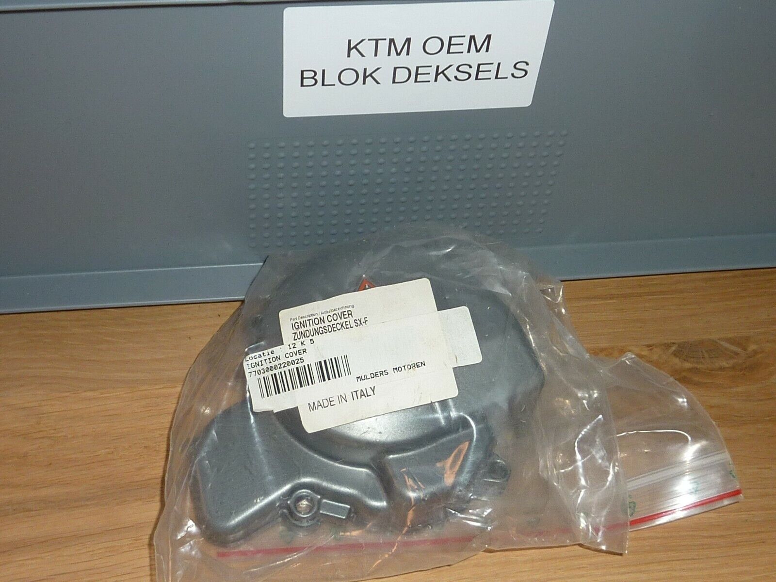 KTM 250 SX-F SXS 2008 NOS OEM Ignition Cover 7703000220025 