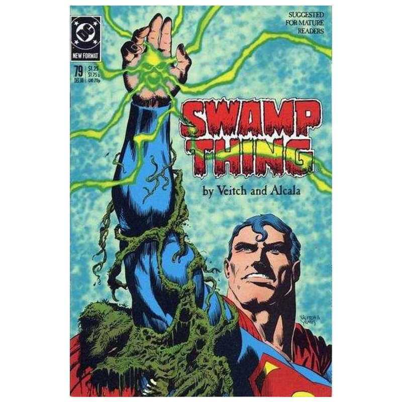 Swamp Thing (1982 series) #79 in Near Mint condition. DC comics [t}