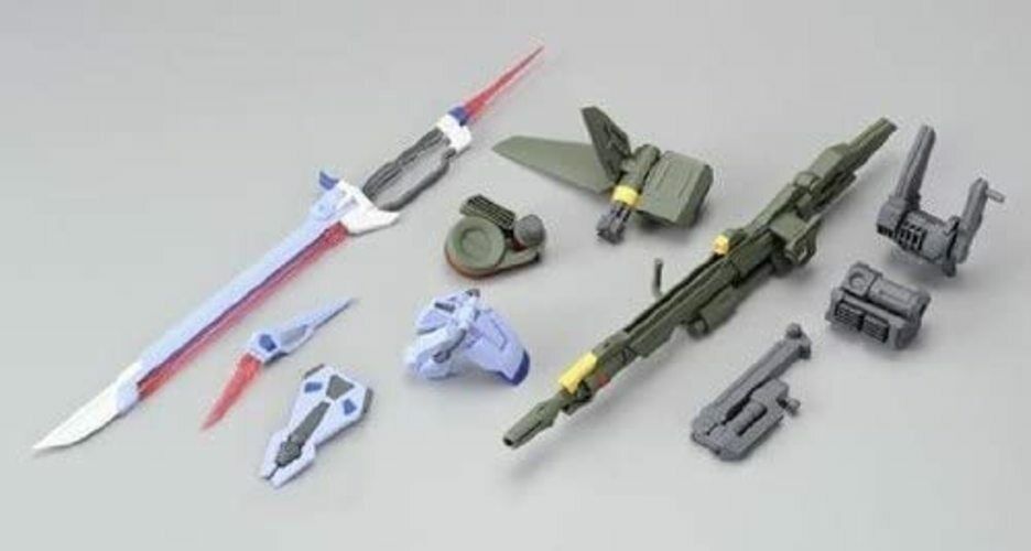 BANDAI MG 1/100 Yale Strike Gundam Ver.RM Launcher Striker / Sword Striker Pack