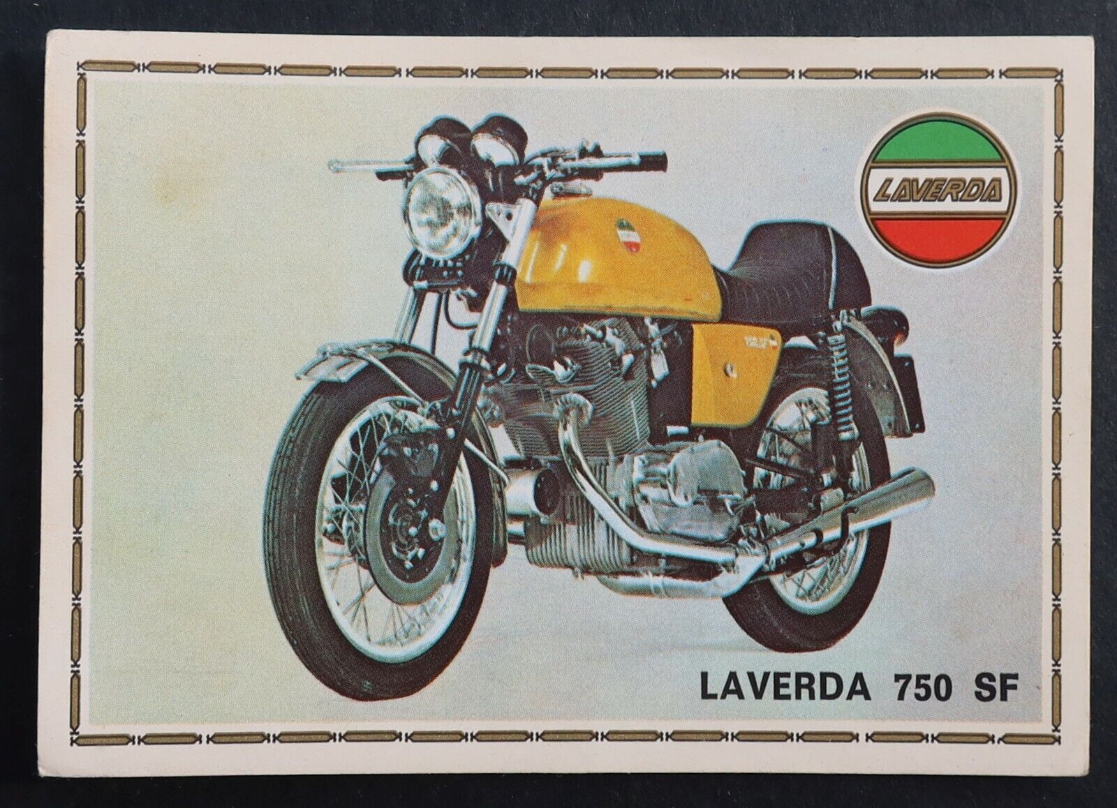 Vignette PANINI Super Moto n°113 LAVERDA 750 SF sticker sticker 1975