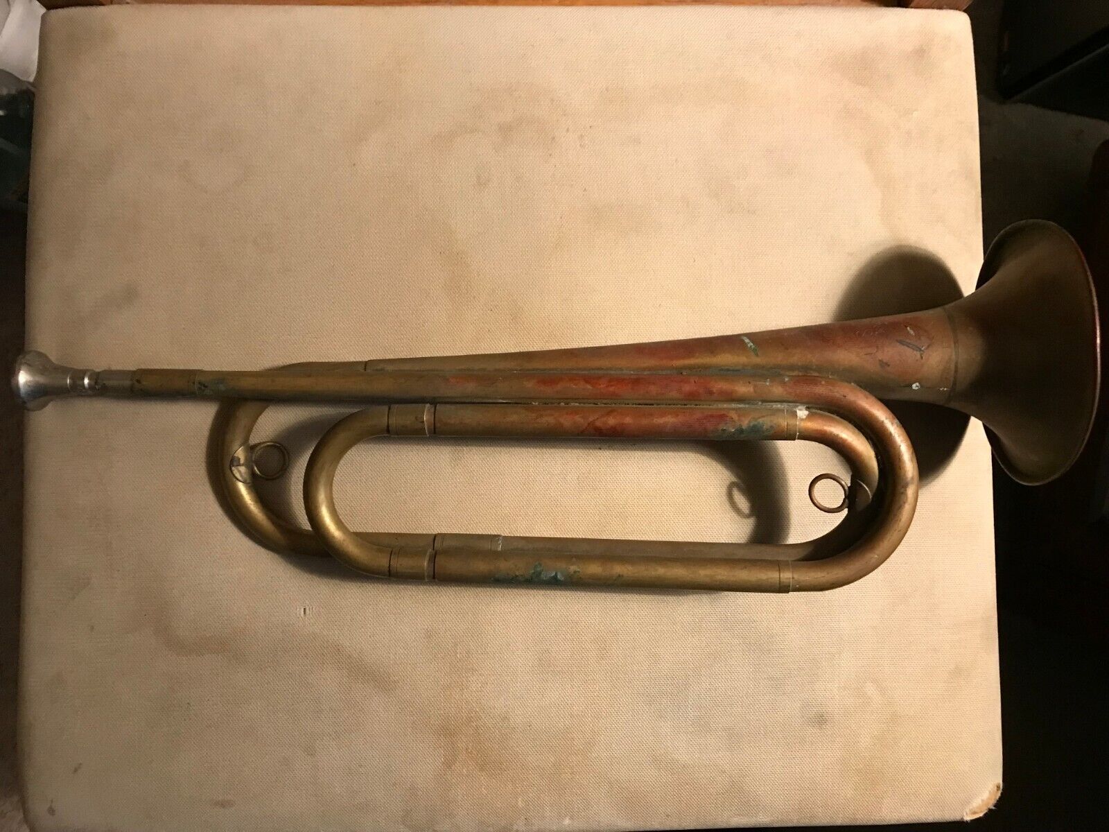 US Army Cavalry Bugle (Era: Indian Wars-WWI); Model 1892 US Army Cavalry Bugle