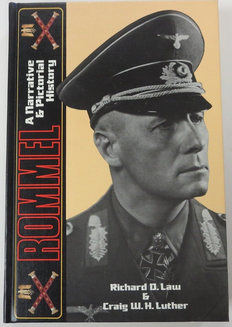 1980 BENDER WW2 GERMAN Reference BOOK ROMMEL, NARRATIVE & PICTORIAL HISTORY