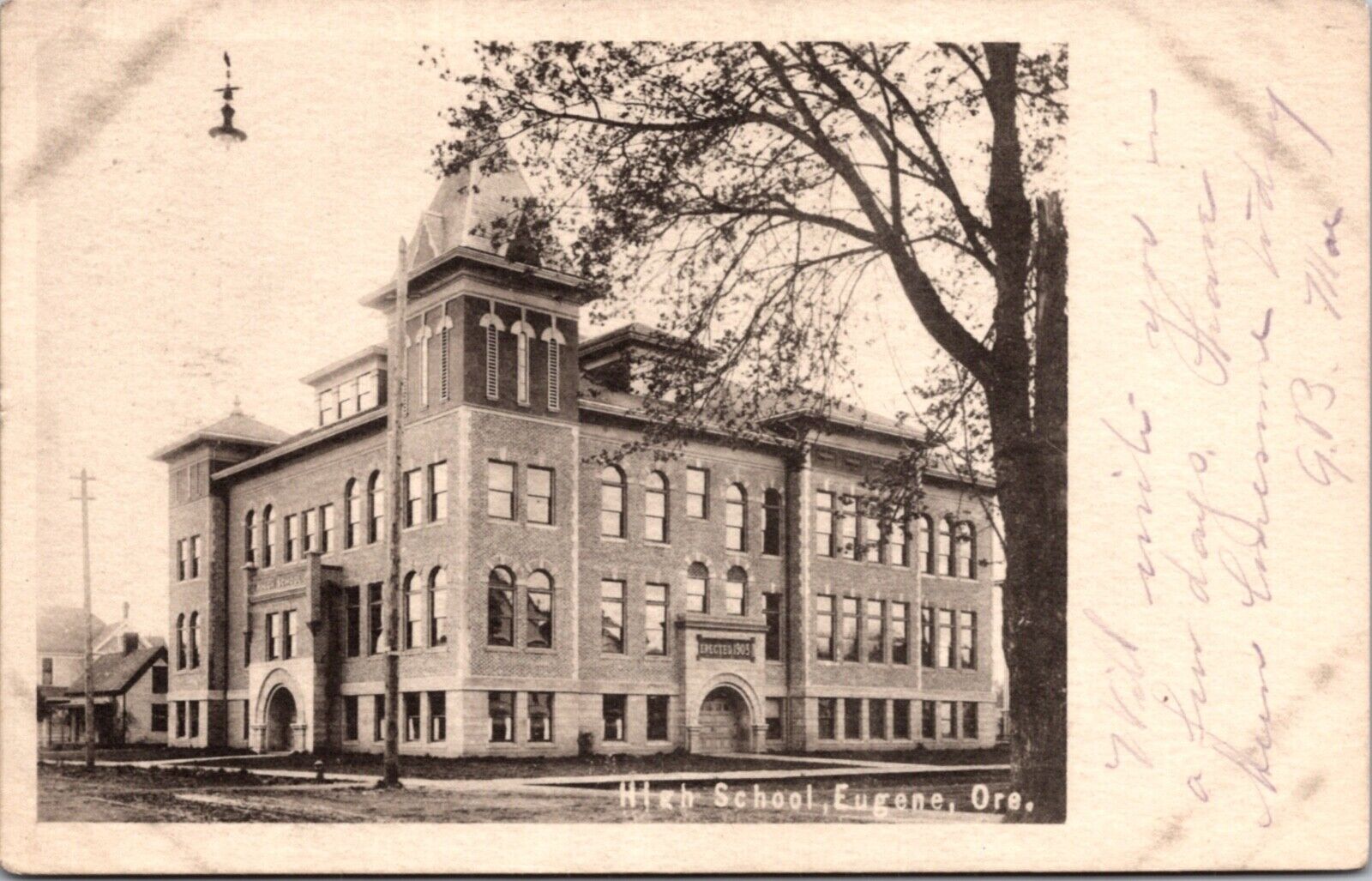 Postcard High School in Eugene, Oregon