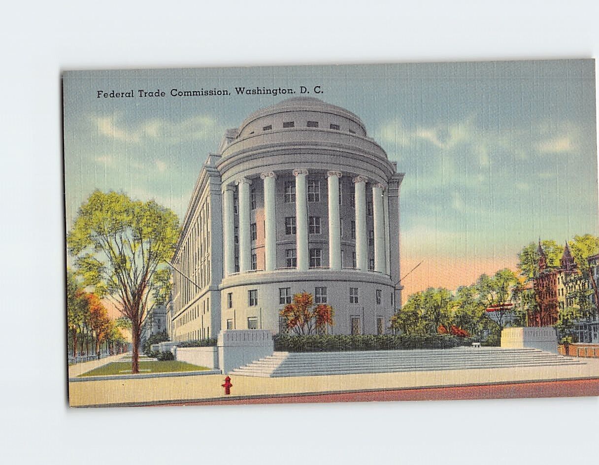 Postcard Federal Trade Commission Washington DC USA