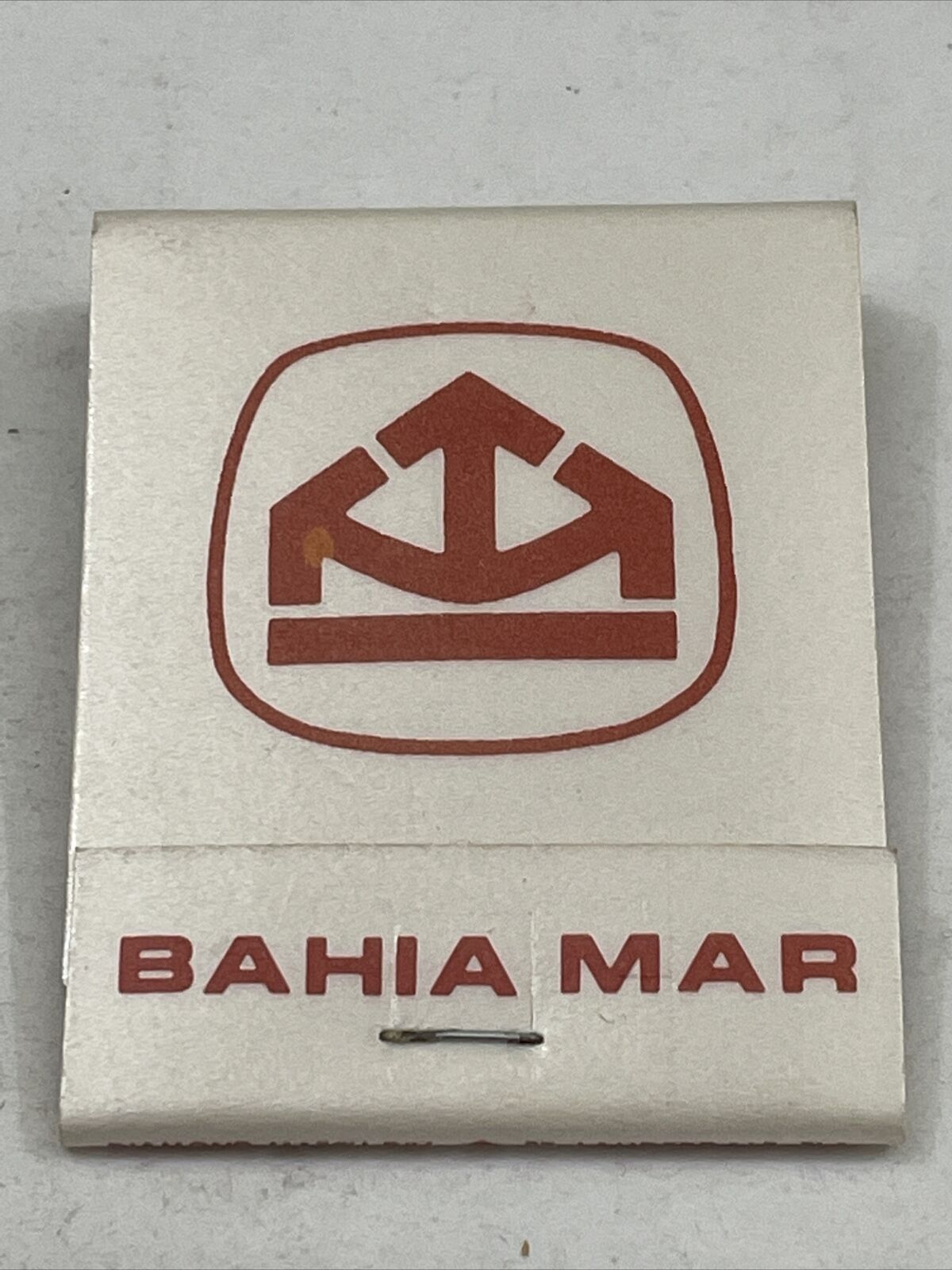 Vintage Matchbook Cover   Bahia Mar Hotel And Yachting Center Ft Lauderdale gmg