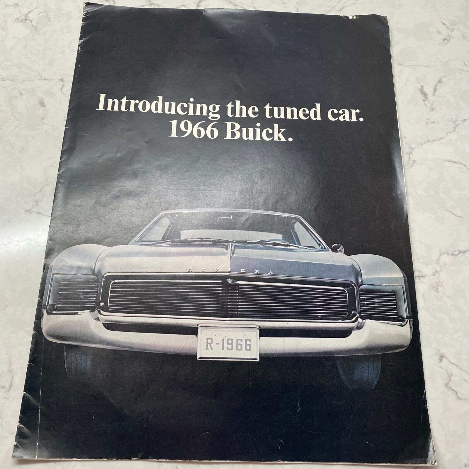 Vintage The Tuned Car 1966 Buick Riviera & Buick Electra 225 Cars Sales Brochure