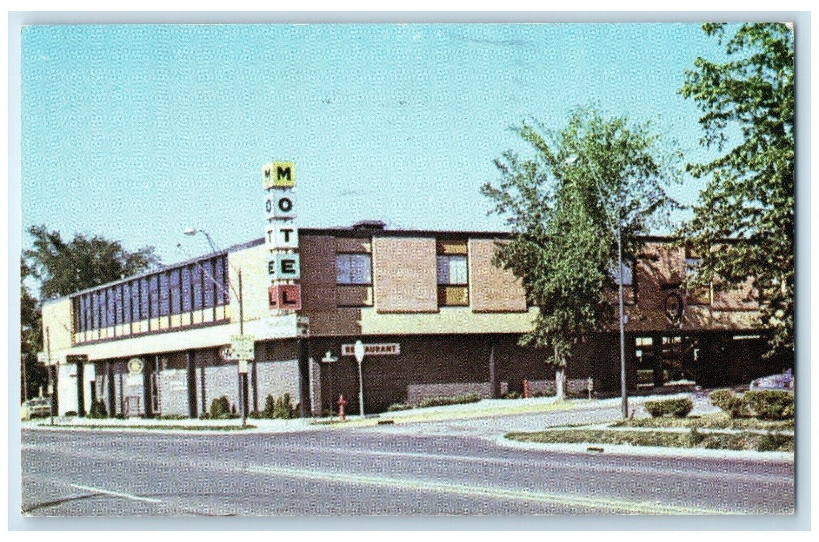 1974 The Owatonna Inne Motel Restaurant Roadside Owatonna Minnesota MN Postcard