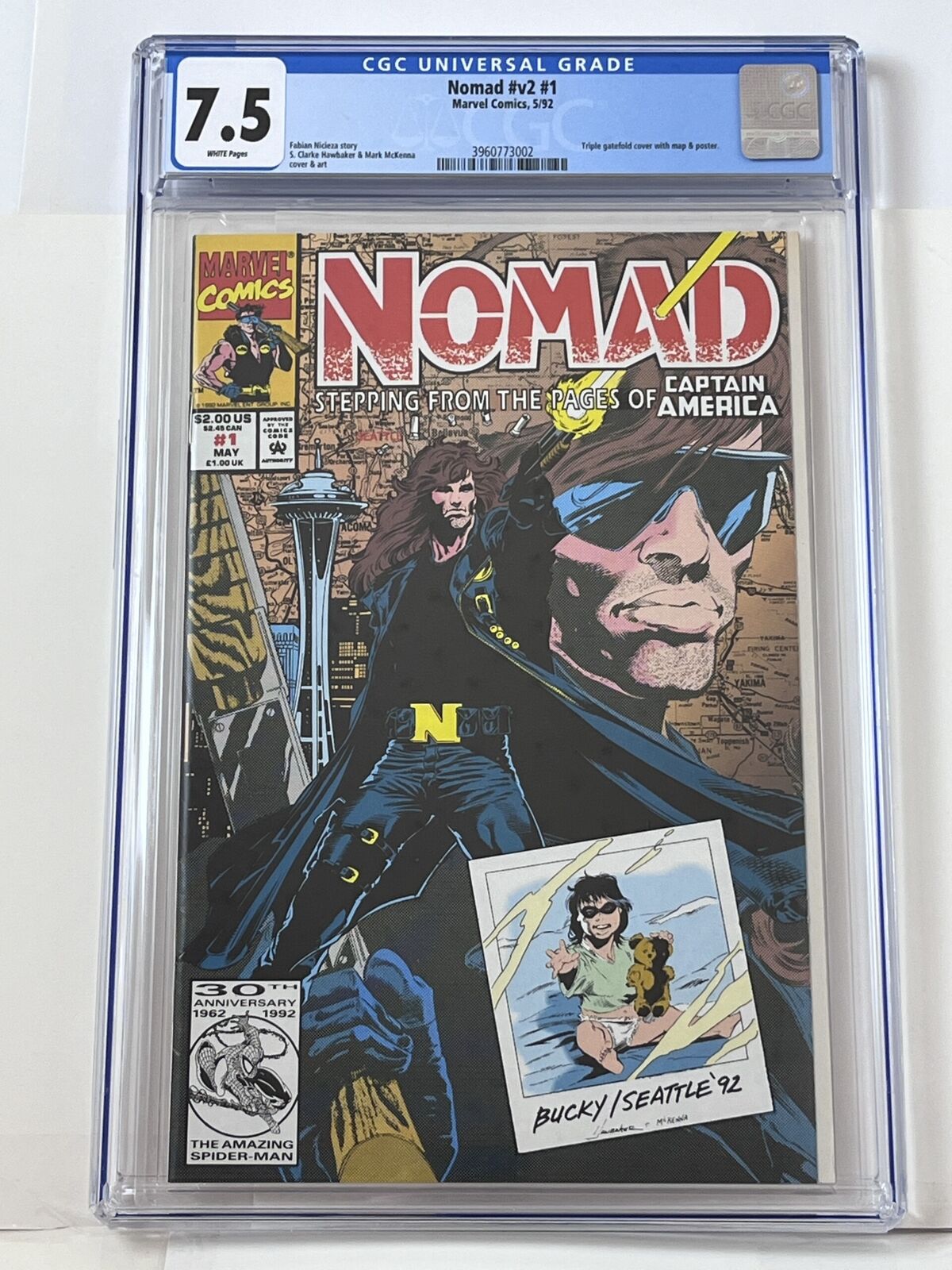 Nomad #1 CGC 7.5 (1992)