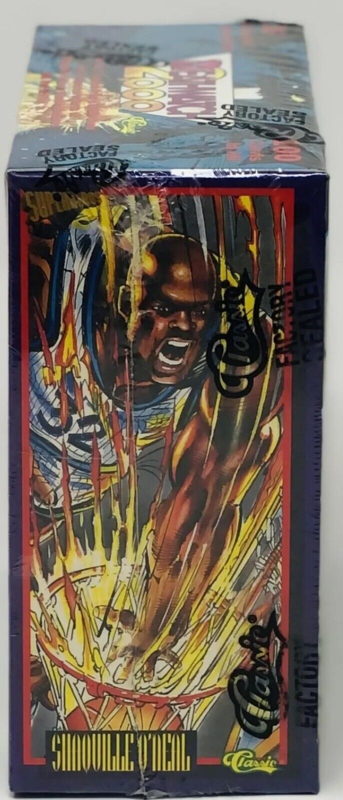 1993 Classic Deathwatch 2000 Factory Sealed 20 Pack Jumbo Box SHAQUILLE O’NEAL
