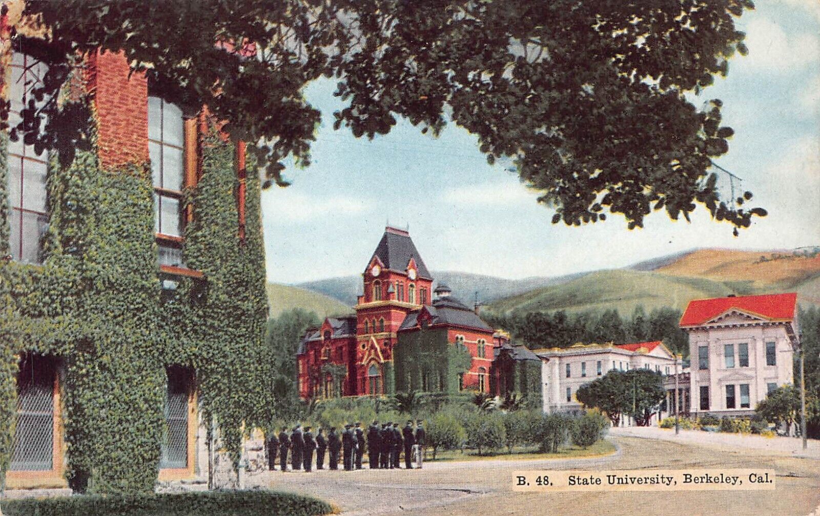  State University, Berkeley, California, Very Early Postcard, Unused