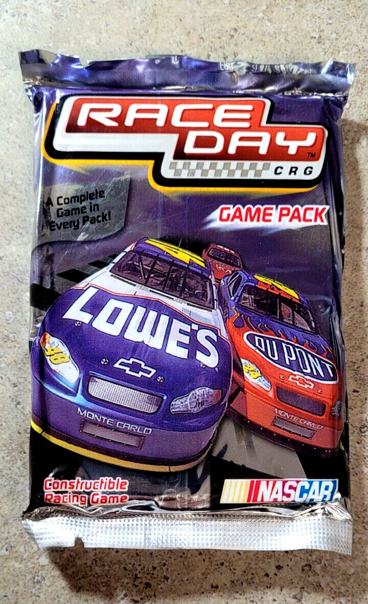125 Sealed Packs of 2005 Nascar Racing Race Day Constuctible Cars Wizkids