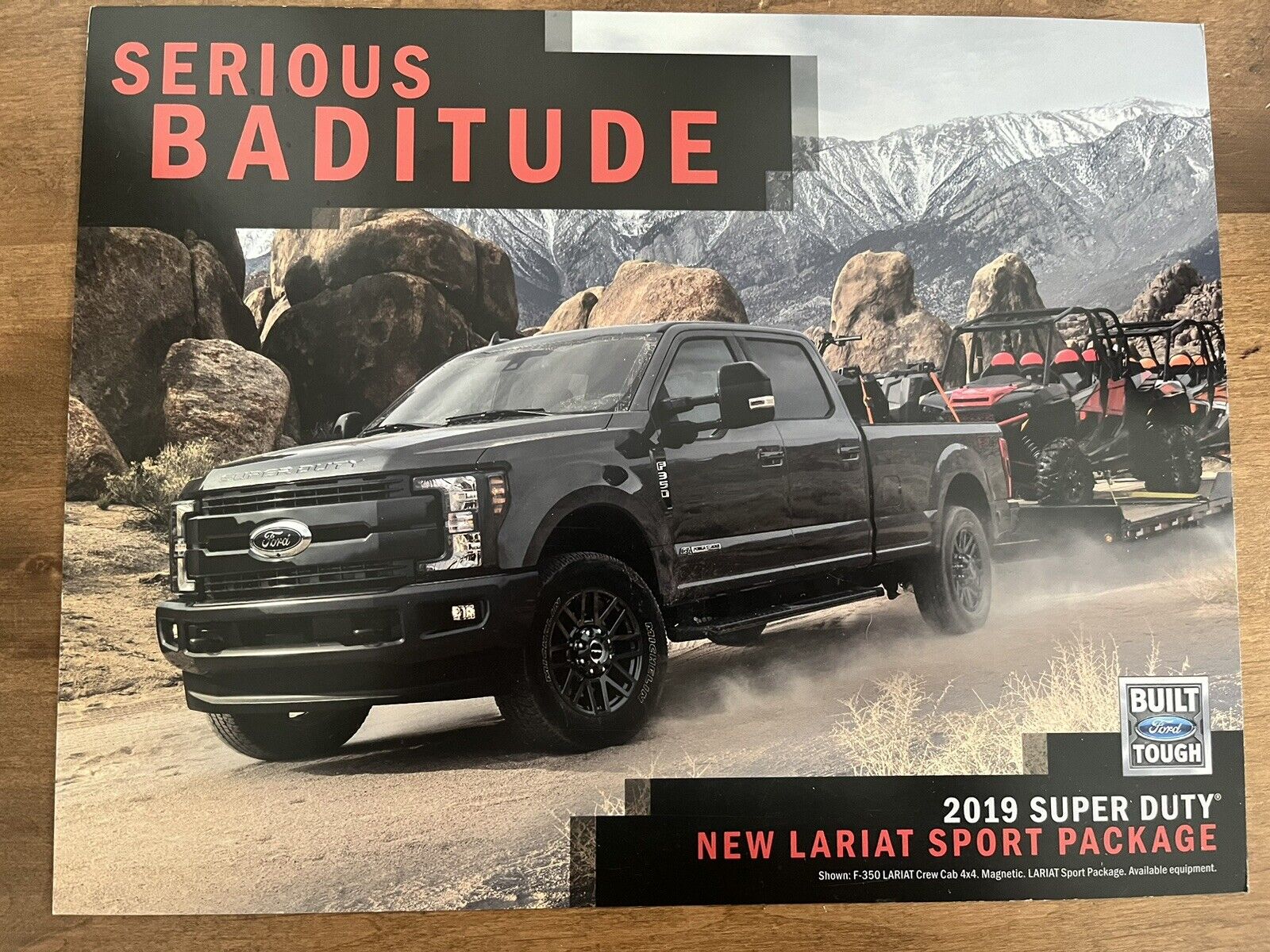 2019 Ford Super Duty Sport Package Brochure