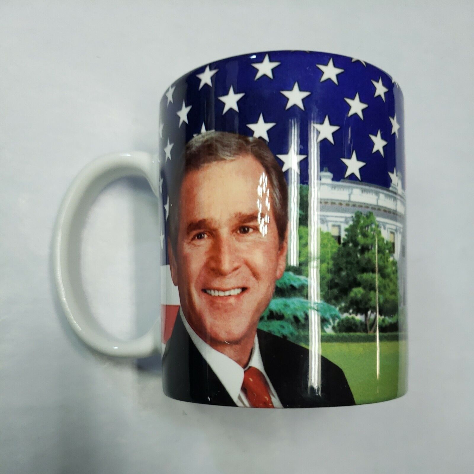 George W. Bush Smithsonian Institution January 20 2001 Inauguration Coffee Cup