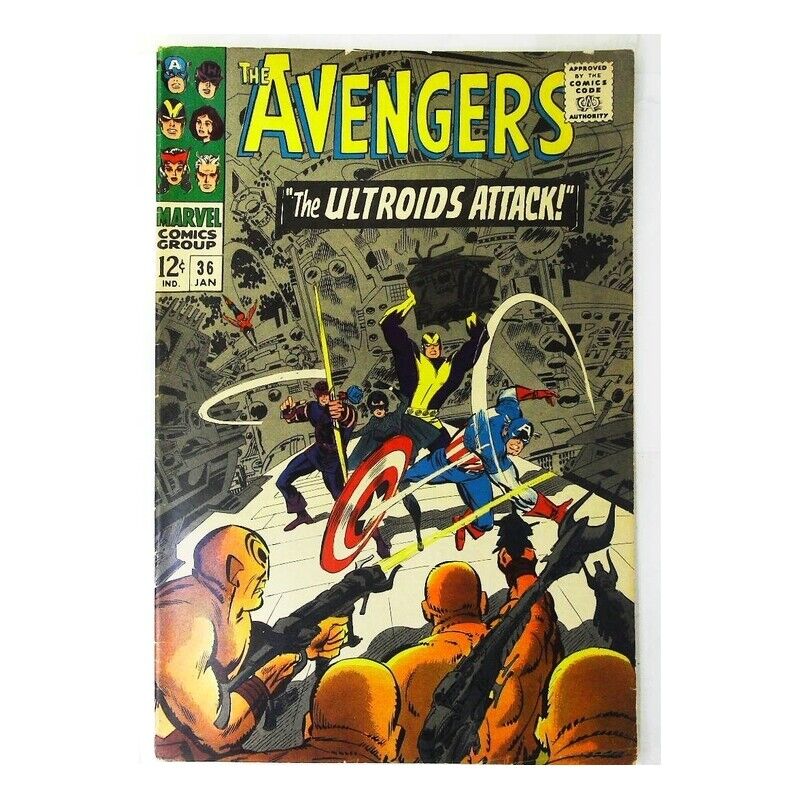 Avengers (1963 series) #36 in Fine minus condition. Marvel comics [c^